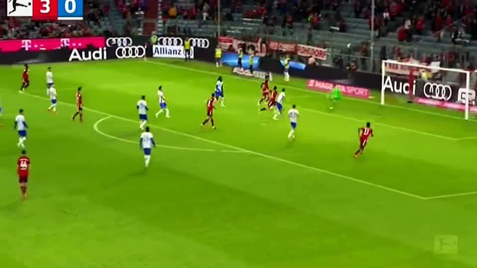  拜仁慕尼黑主场大胜柏林赫塔登顶积分榜  